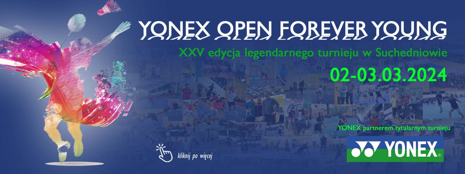Yonex Open Forever Young 2024