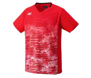 10505 T-Shirt Męski Crew Neck Clear Red