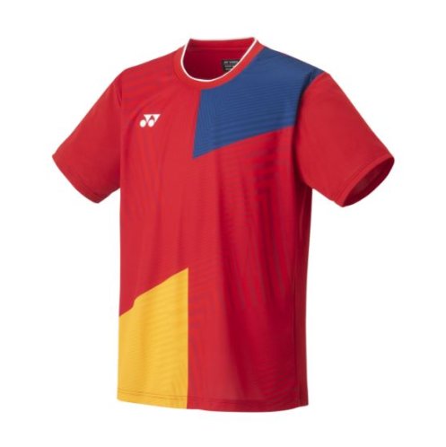 10517 T-Shirt Męski Crew Neck Ruby Red
