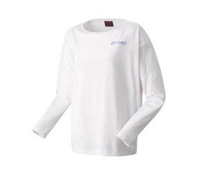 16627 T-Shirt Damski Longsleeve White