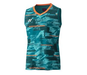 0035 T-shirt Damski Sleeveless Club Blue Green