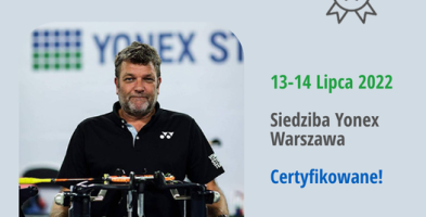 Szkolenie serwisowe - naciąganie rakiet badmintonowych