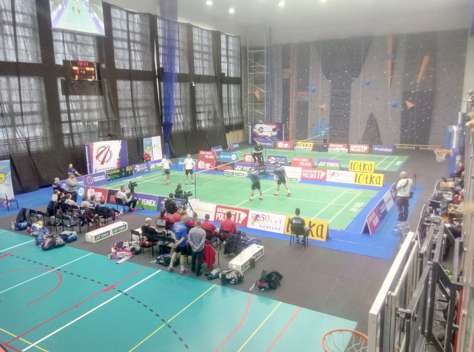 Relacja z finału polskiej ekstraklasy badmintona w Kobyłce
