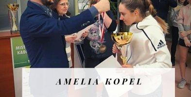 Amelia Kopel Mistrzynią Polski Kadetek