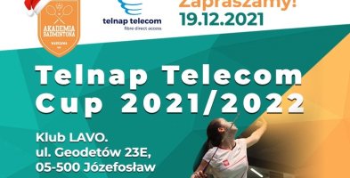 Już 19 grudnia rusza III turniej Telnap Telecom Cup