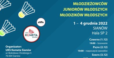 Ogólnopolski Festiwal Badmintona i Super Grand Prix w Sianowie.