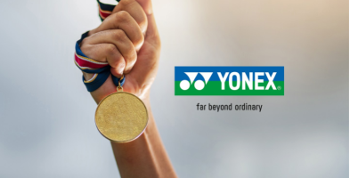 Medaliści Olimpijscy grają Yonexem.