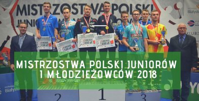 Znamy młodzieżowych mistrzów Polski w Badmintonie