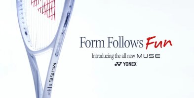 Nowa seria rakiet tenisowych MUSE – „Form Follows Fun”