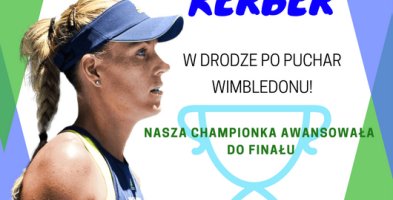 ANGELIQUE KERBER W FINALE WIMBLEDONU!
