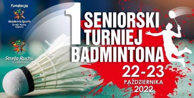 I Seniorski Turniej Badmintona w Książenicach
