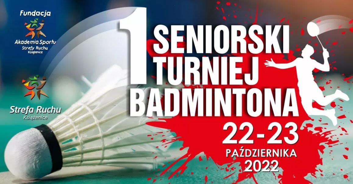 I Seniorski Turniej Badmintona w Książenicach