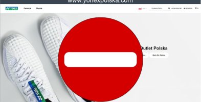 Strona www.yonex-polska.com to nie nasza strona !